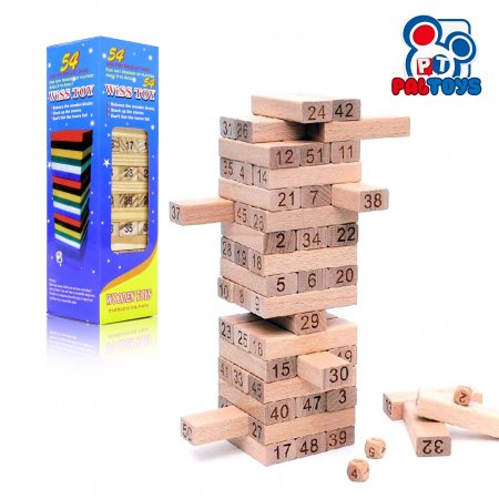 لعبة تحدي المكعبات جينجا Jenga